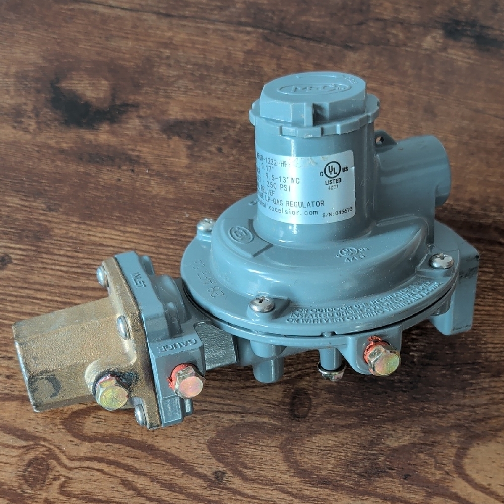 Marshall Excelsior MEGR-1232-HBF Propane Gas Regulator